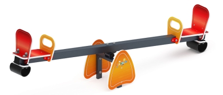 Качалка балансир со спинкой большой - ИО 21.М.01.05-П.01, фото 3