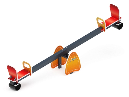 Качалка балансир со спинкой большой - ИО 21.М.01.05-П.01, фото 2