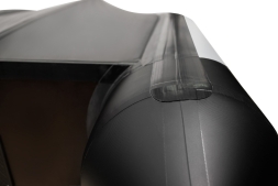 YACHTMAN-340 СК (Яхтман) белый-черный (лодка ПВХ под мотор с усилением), фото 3