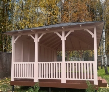 Прямоугольная беседка ГЕРБЕРА Прямоугольная беседка ГЕРБЕРА