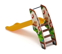 Горка пластиковая - ИО 42.01.05-02 - (желтый скат) (В гостях у сказки) H=900 Горка пластиковая - ИО 42.01.05-02 - (желтый скат) (В гостях у сказки) H=900