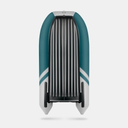 GLADIATOR E 330 SL AIR SPORT Морской зеленый-белый моторная лодка ПВХ, фото 4