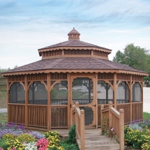 Премиум беседка ПЕСНЬ ВЕТРА