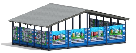 Теневой навес (ДПС) - МФ 70.8.5-14, фото 3