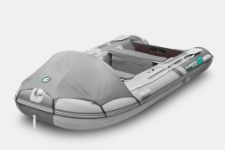 Gladiator C 400 AL ACTIVE Светло-темносерый моторная лодка ПВХ Алюминиевый пайол, фото 1