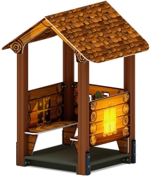 Домик малый 4 (эко) МФ 10.01.04-02, фото 1 Домик малый 4 (эко) МФ 10.01.04-02, фото 1