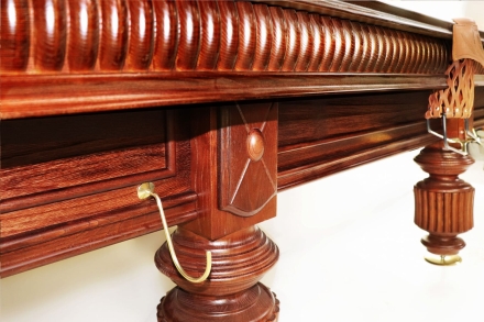 Бильярдный стол - Оксфорд 9 Футов, Русская пирамида, Сланец Orero 25 мм, фото 5