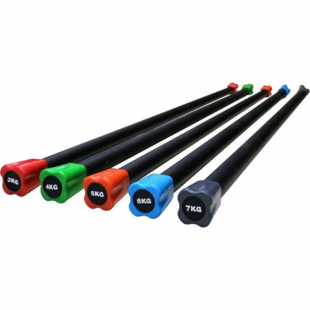 Бодибар Magnum 2кг L-1200мм неопрен, рез.наконечник Фиолетовый, фото 1