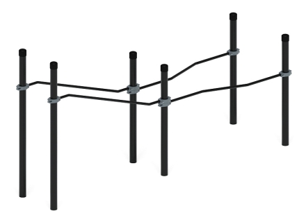 Воркаут ЛОВ 108 серый ВТ 102.20-03, фото 4