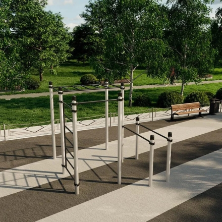 Спортивный воркаут комплекс СВС-37 (Алюминий), фото 1