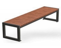 Скамейка TORUDA «Бордо» без спинки 2,0м Скамейка TORUDA «Бордо» без спинки 2,0м