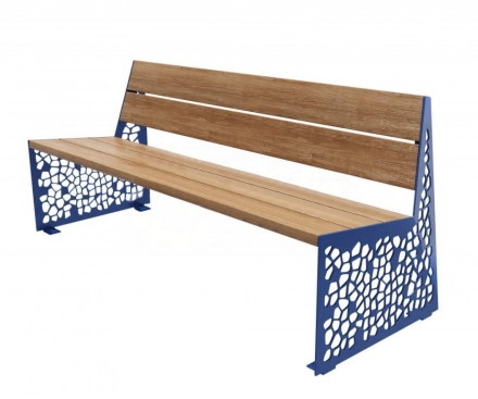 Скамейка стальная TORUDA 064, фото 2