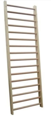 Реабилитационная шведская стенка из бука 260х100, фото 1