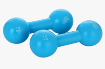 Гантель виниловая Lite Weights 1кг x 2шт Гантель виниловая Lite Weights 1кг x 2шт