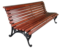 Скамейка Алушта, Лиственница 1,2 м, фото 6