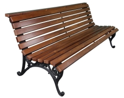 Скамейка Алушта, Лиственница 1,2 м, фото 7