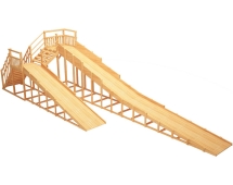 Зимняя деревянная горка "Зима Wood"-9 Зимняя деревянная горка "Зима Wood"-9