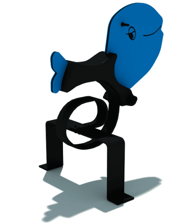 Качалка на пружине КНП-045 для детской площадки, фото 2