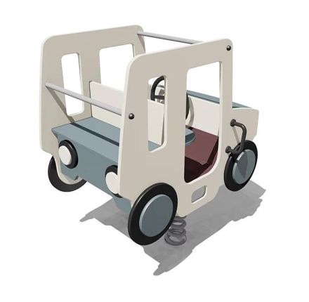 Качалка Джип ВСТ 5753 на 2-х пружинах для детской площадки, фото 4