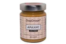 Арахисовая паста с морской солью и стевией, в стекле, 265г