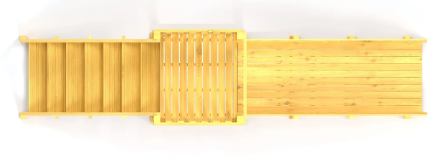 Зимняя горка Савушка Зима Wood 2 (скат 3м), фото 5