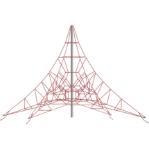 Канатная пирамида &quot;Снежинка&quot;