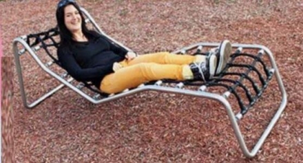 Шезлонг из нержавеющей стали Геркулес, фото 1