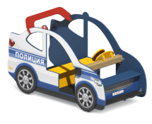 Игровой комплекс Машина полицейская ИО-41 для детской площадки