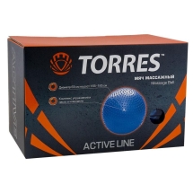 Мяч массажный &quot;TORRES&quot;, диам. 65 см, мяч для тренировок