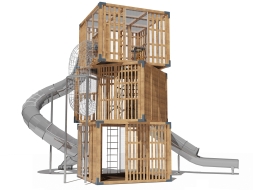 Игровой комплекс Эко 701001 для детской площадки, фото 2 Игровой комплекс Эко 701001 для детской площадки, фото 2