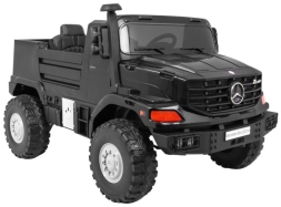 Детский электромобиль грузовик Mercedes-Benz Zetros Black 2WD - BDM0916, фото 1