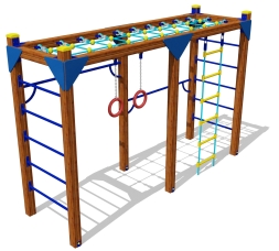 Спортивный комплекс 09032.21 для детской спортивной площадки, фото 1