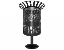 Урна Порядок 5 с баком (под анкера). Без логотипа