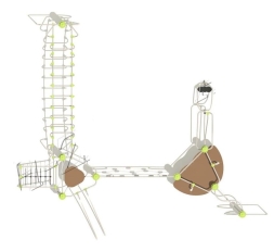 Игровой комплекс ИКФ-096 от 6 лет для детской площадки, фото 2 Игровой комплекс ИКФ-096 от 6 лет для детской площадки, фото 2