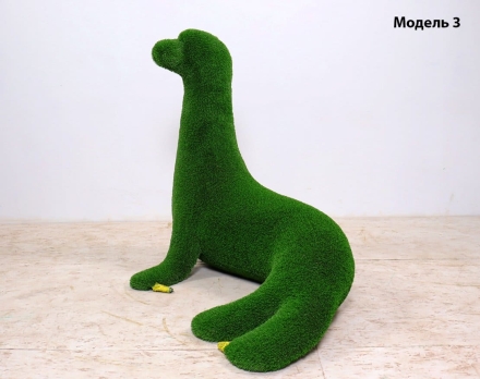 Топиари морской Лев Модель 3, h=130 см - газон Eco, фото 3