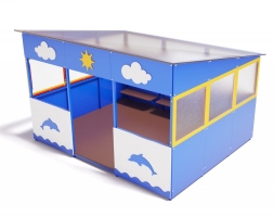 Теневой навес игровой Дельфин Панорама 20 м2, фото 2 Теневой навес игровой Дельфин Панорама 20 м2, фото 2