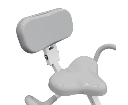 Велотренажер X-Bike DFC DavCreator, бело-зеленый, фото 10