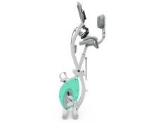 Велотренажер X-Bike DFC DavCreator, бело-зеленый Велотренажер X-Bike DFC DavCreator, бело-зеленый