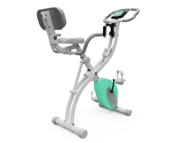 Велотренажер X-Bike DFC DavCreator, бело-зеленый, фото 1