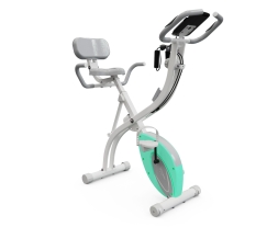 Велотренажер X-Bike DFC DavCreator, бело-зеленый, фото 2