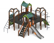 Детская игровая площадка Дворик детства Город ДИК 2.01.4.01-01 H=1200