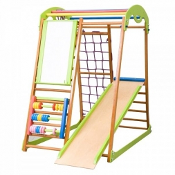 &quot;Детский спортивный комплекс для дома BabyWood Plus &quot;, фото 2