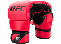 (UFC Перчатки MMA для спарринга 8 унций красные S/M)