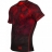 Компрессионная футболка Venum &quot;Fusion&quot; Compression T-shirt - Black Red Short Sleeves