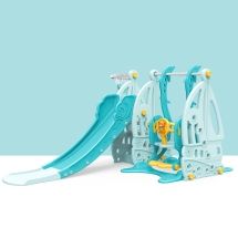 Горка + качели "Корабль" PS-048-М ментол Горка + качели "Корабль" PS-048-М ментол