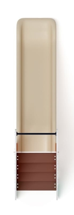 Горка пластиковая - ИО 42.01.05-03 - (бежевый скат) (Пряник) H=900, фото 5