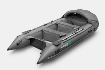Gladiator C 400 AL ACTIVE Темно-серый моторная лодка ПВХ Алюминиевый пайол