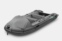 Gladiator C 400 AL ACTIVE Темно-серый моторная лодка ПВХ Алюминиевый пайол