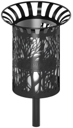 Урна (с баком) МФ 50.04.01-02.Логотип, фото 3