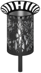 Урна (с баком) МФ 50.04.01-02.Логотип, фото 2